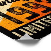 32nd Birthday Men 32 Years Old Women 1993 Limited  ポスター (角)