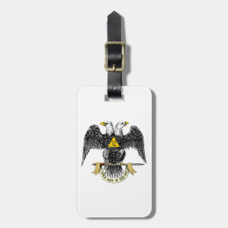 32nd Degree Scottish Rite Double Headed Eagles ラゲッジタグ