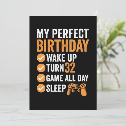 32nd Turn 32マイパーフェクト誕生日ゲーム 招待状 (スタンド正面)