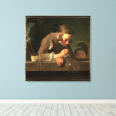 32x32バブルボーイ絵画ズ キャンバスプリント (インサイチュ (ウッドフロア))