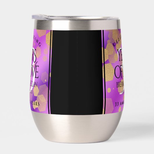 33エレガントアメジスト結婚記念日 (右面)