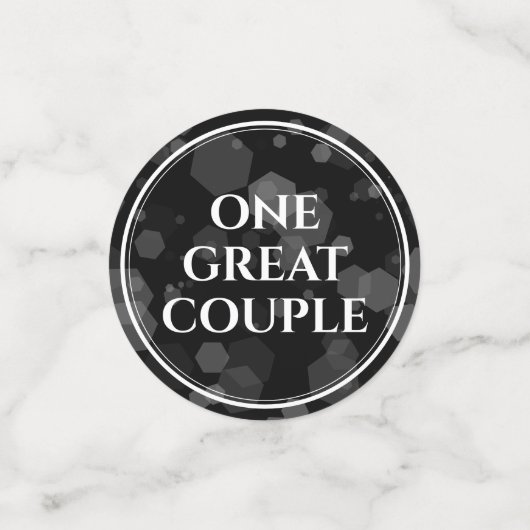 33エレガントアメジスト結婚記念日 コンフェッティ (スモール正面)