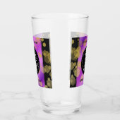 33エレガントアメジスト結婚記念日 タンブラーグラス (左)