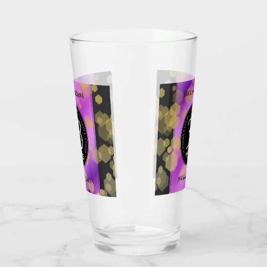 33エレガントアメジスト結婚記念日 タンブラーグラス (右)