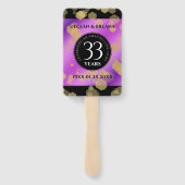 33エレガントアメジスト結婚記念日 ハンドファン (裏面)