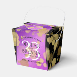 33エレガントアメジスト結婚記念日 フェイバーボックス