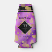 33エレガントアメジスト結婚記念日 ボトルクーラー (正面)