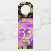 33エレガントアメジスト結婚記念日 ボトルネックタグ (正面)