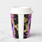 33エレガントアメジスト結婚記念日 紙コップ (右)