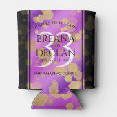 33エレガントアメジスト結婚記念日 缶クーラー (裏面)