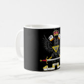 33度の倍は#FEPEのコーヒー・マグの先頭に立ちました コーヒーマグカップ (正面左)