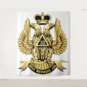 33度メイスンタペストリー タペストリー (正面)