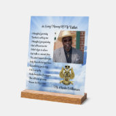 33度メイスン記念写真 アクリルサイン (傾斜)