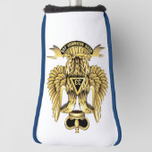 33度メイスン ゴルフヘッドカバー (回転90)