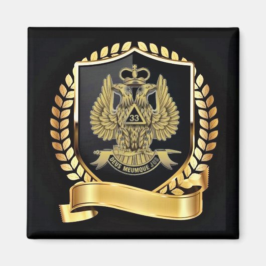 33度メイスン マグネット (正面)