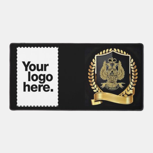 33度 デスクマット (正面)