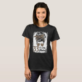 33歳とっても素敵なミッシーBun Leopard 33誕生 Tシャツ (正面フル)