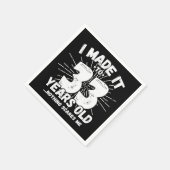 33歳皮肉ミームおもしろい33誕生日 スタンダードカクテルナプキン (角)