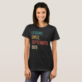 33歳9月から33誕生日伝説 Tシャツ (正面フル)