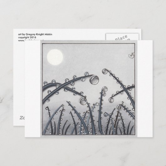 33番朝露 ポストカード (正面/裏面)