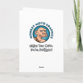 33番目の誕生日カード カード (裏面)