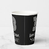 33番目の誕生日:インスパイアアールデコの外観「33」 +名前 紙コップ (右)