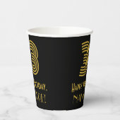 33番目の誕生日:インスパイアアールデコ検索「33」 & Name 紙コップ (左)