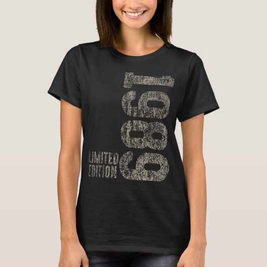 33誕生日レディースメンズ33年1989ギフト Tシャツ (正面)