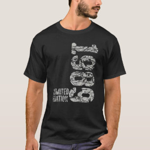 33誕生日レディースメンズ33年1989 6 Tシャツ