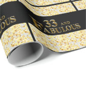 33誕生日 ラッピングペーパー (ロールコーナー)