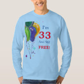33誕生日 Tシャツ (正面)