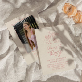 330歳の誕生日に手描きカクテル応援 招待状