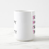 330歳の誕生日プレゼントをプレゼント コーヒーマグカップ (中央)