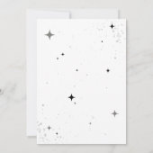 330歳の誕生日招待状とフォトグリッター 招待状 (裏面)