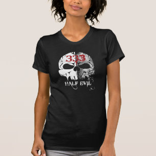 333半分の邪悪なTシャツ Tシャツ