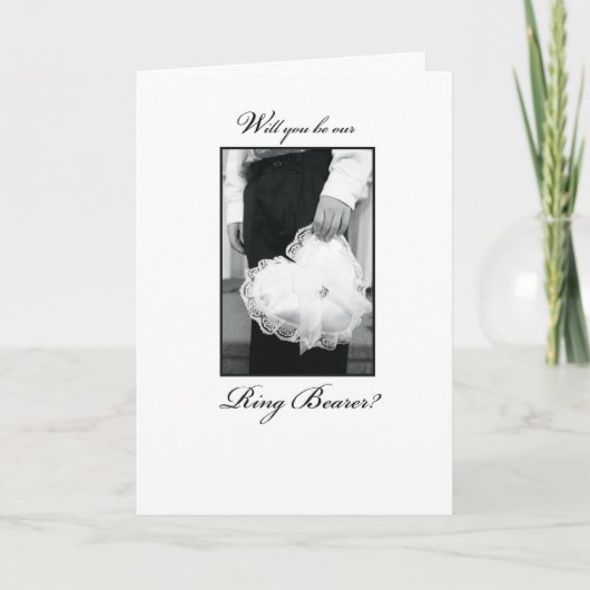 333君はリングや輪? 招待状 (正面)