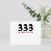 333私は半悪のハロウィンだ ポストカード (スタンド正面)