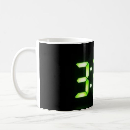 333 Clock Display Coffee Mug コーヒーマグカップ (左)