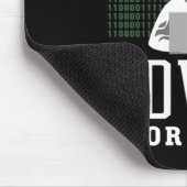 33.ビール与えのWill Cybersecurityアドバイス マウスパッド (コーナー)