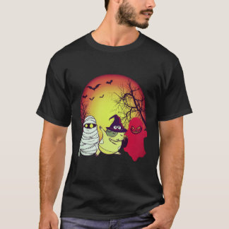 33 モルモット ハロウィン カボチャ Tシャツ