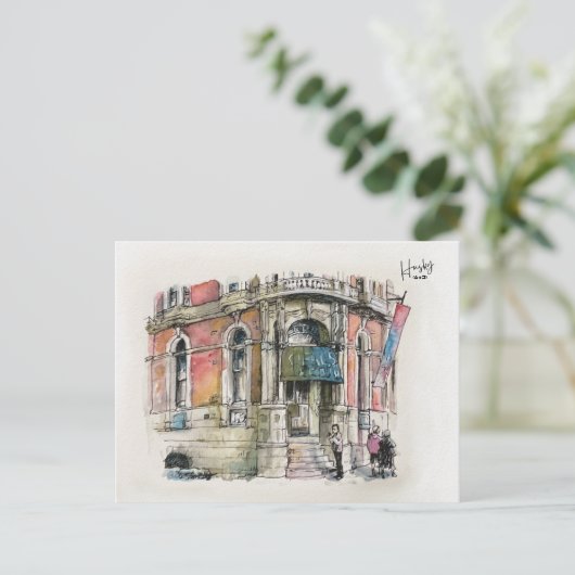 33 ：宝石店はがき ポストカード (スタンド正面)