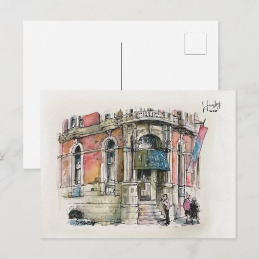 33 :宝石店はがき ポストカード (正面/裏面)