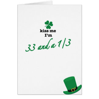 33 1/3は私に接吻します