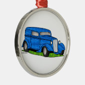 33 Chevyのセダン配達 メタルオーナメント (右)