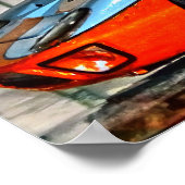 # 33 - Digital Artwork Jean-Louis Glineur ポスター (角)