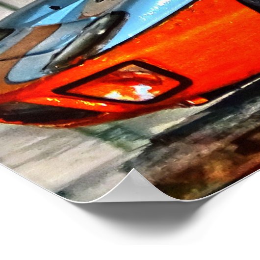 # 33 - Digital Artwork Jean-Louis Glineur ポスター (角)