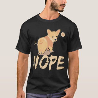33 Nope - コーギー Tシャツ