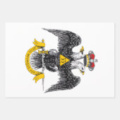 33° Northern Scottish Rite ラッピングペーパーシート (正面3)