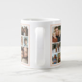 33 Photo Collage Best Grandma Ever ジャンボコーヒーマグカップ (裏面)