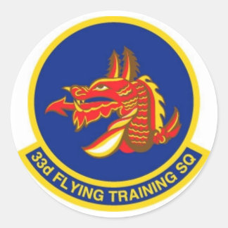 33d FTSステッカー ラウンドシール